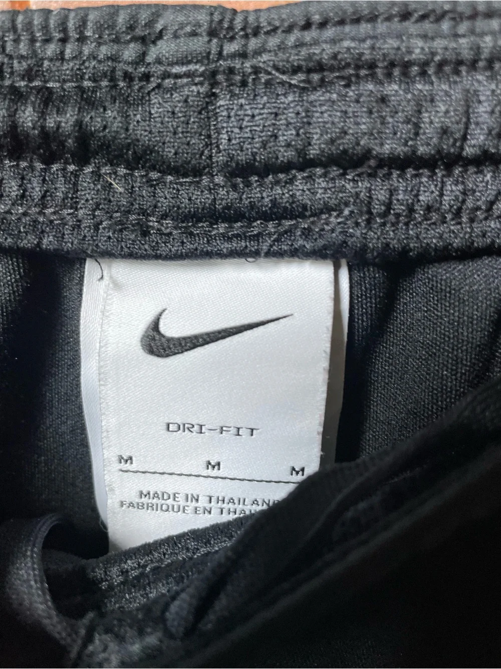 Nike dri fit boys medium black athletic pants